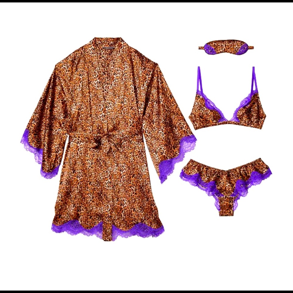 New🤩 VS 4pc Silk Gift Sleep Set NWT